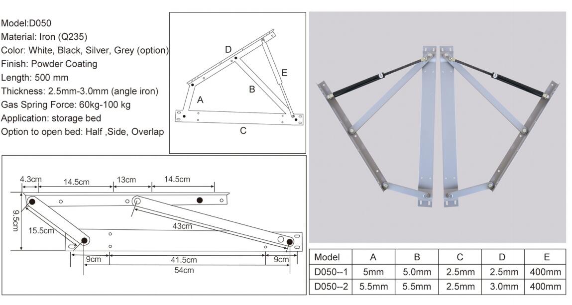 Hydraulic Bed Lift Mechanisms